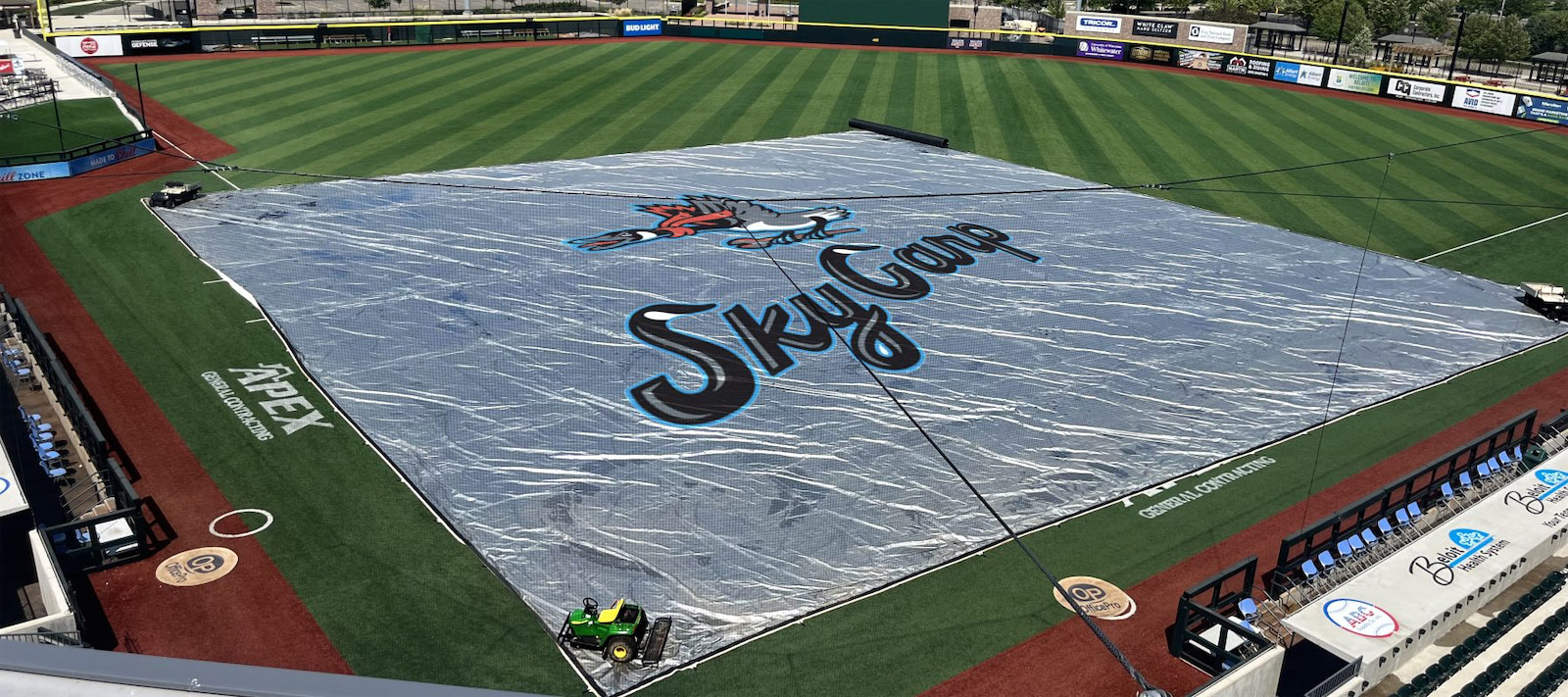 PRO-Tector Infield Cover | Softball and Baseball Field Cover